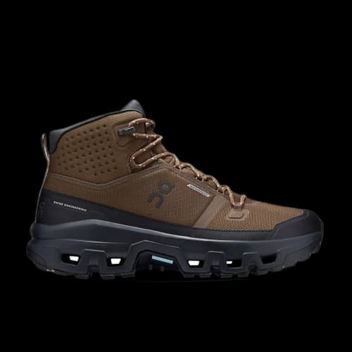 On Running Cloudrock Mid Waterproof Earth Black