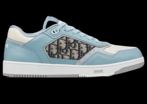 Dior B27 Low Light Blue Cream Dior Oblique Jacquard