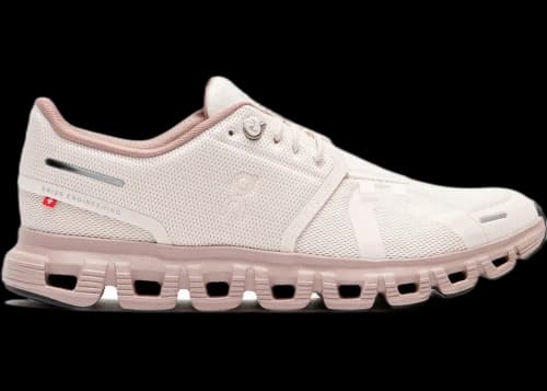 On Running Cloud 6 Oyster Biscuit (Women's)