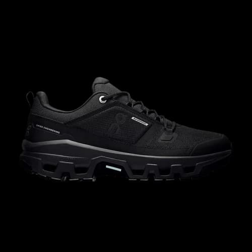 On Running Cloudrock Low Waterproof Black Black (Women's)