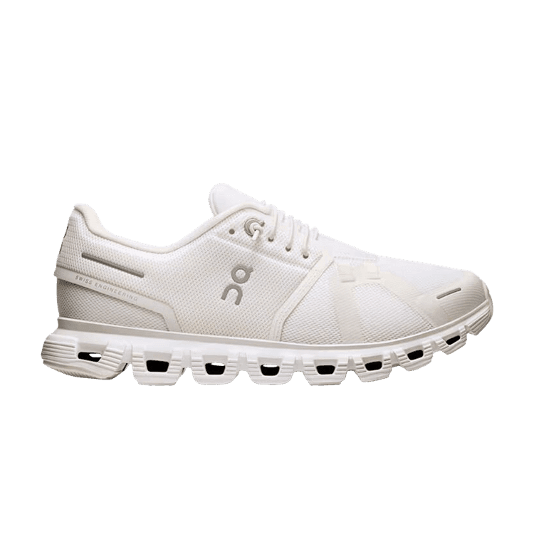 On Running Cloud 6 White (Wide) (Women's)