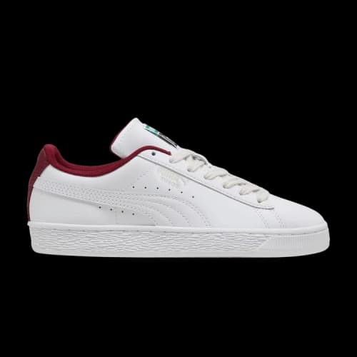 Puma Suede GS 'White Team Regal Red'