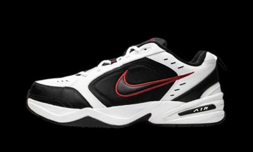 Nike Air Monarch IV 4E Wide White Red