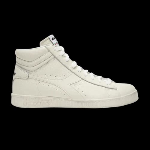 Diadora Game L High Waxed 'Triple White'