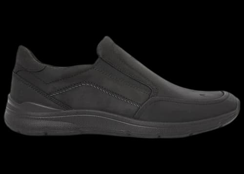 Ecco Irving Slip-On Black Nubuck