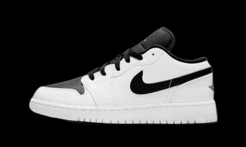 Jordan 1 Low White Black Patent (GS)