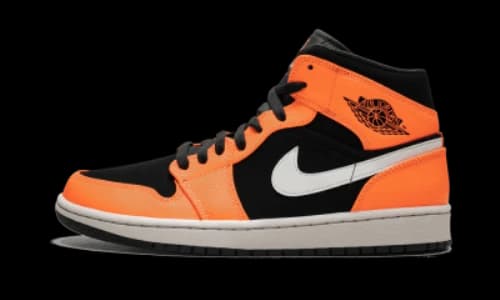 Jordan 1 Mid Black Cone