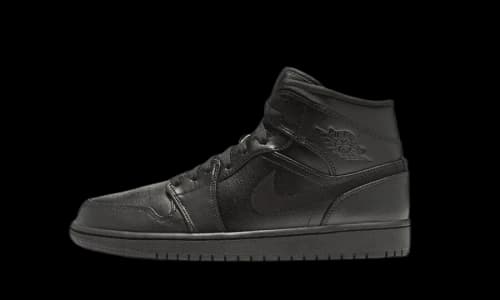 Jordan 1 Mid Black