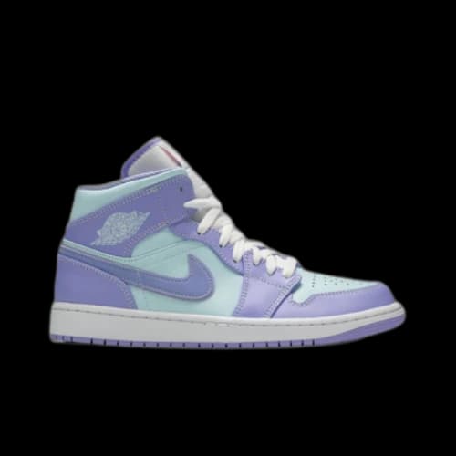 Jordan 1 Mid Purple Aqua