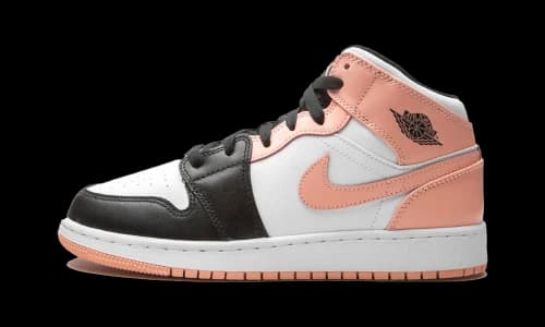 Jordan 1 Mid Arctic Orange Black Toe (GS)