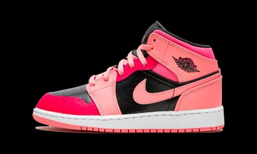 Jordan 1 Mid Coral Chalk (GS)