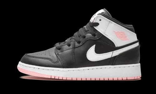 Jordan 1 Mid Arctic Pink Black (GS)