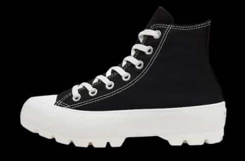 Converse Chuck Taylor All Star Lugged Hi Black White