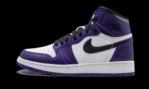 Jordan 1 Retro High Court Purple White (GS)