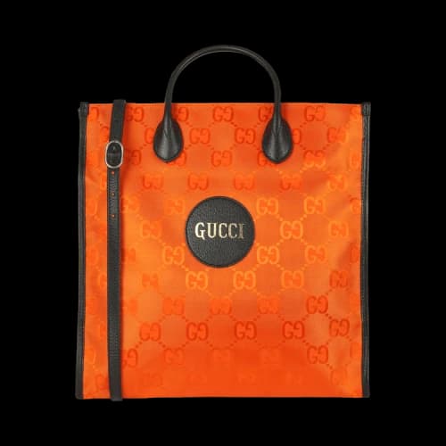 Gucci Monogram Off The Grid Tote Bag Orange