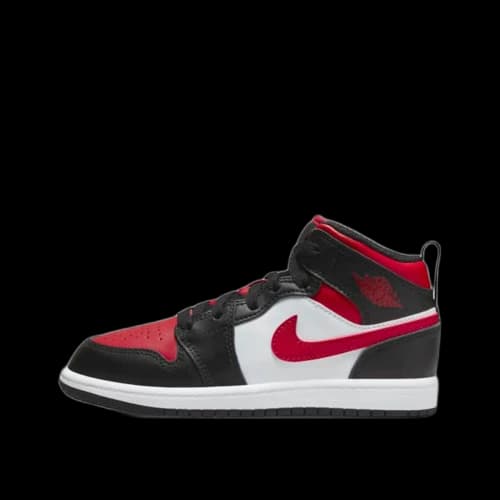 Jordan 1 Mid Fire Red (PS)