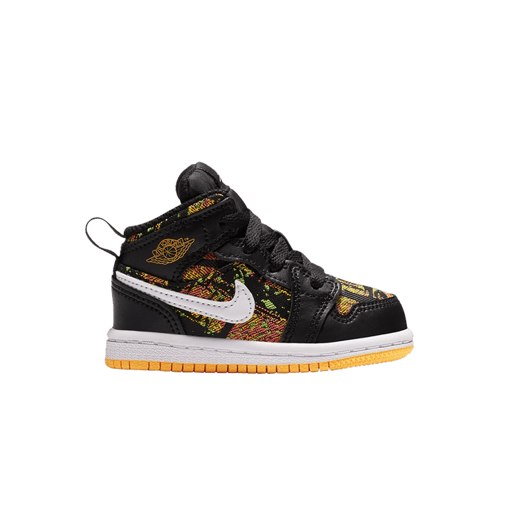 Jordan 1 Mid Black Laser Orange Bright Melon (TD)