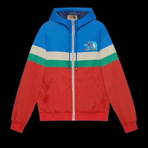 Gucci x The North Face Hooded Jacket Multi