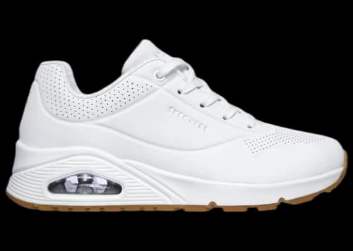 Skechers UNO Stand on Air White Gum (Women's)