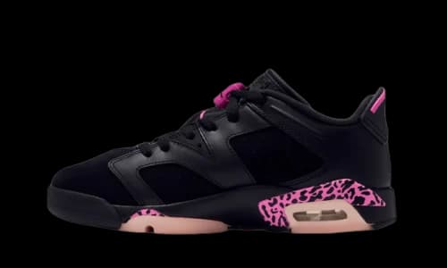 Jordan 6 Retro Low Black Fierce Pink (GS)