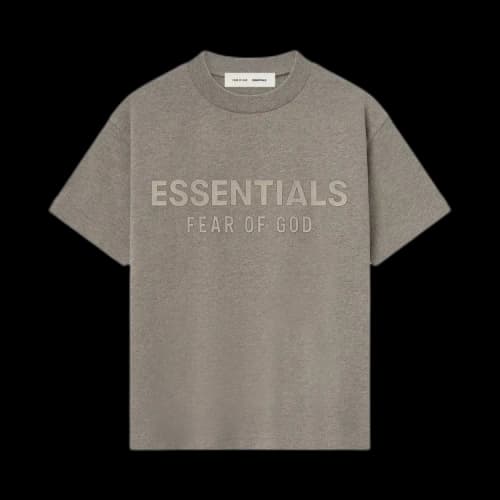 Fear of God Essentials Kids Classic Tee Homestead Heather