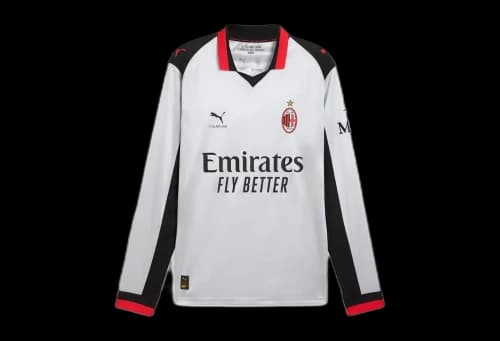 PUMA x AC Milan x Slam Jam Long Sleeve Jersey 'Silver Mist' (2026)