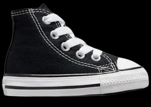 Converse Chuck Taylor All Star Hi Black White (TD)