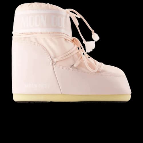 Moon Boot Icon Nylon Low Boot Dusty Pink