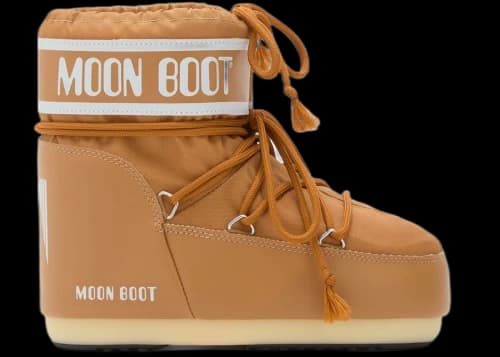 Moon Boot Icon Nylon Low Boot Cognac