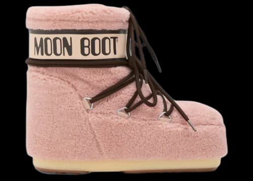 Moon Boot Icon Low Fleece Pink (Women's)