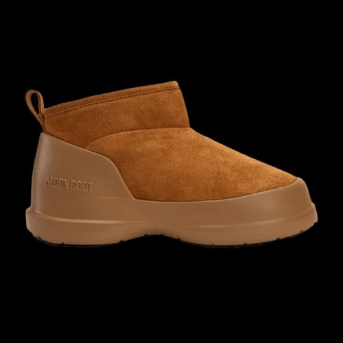 Moon Boot Luna Low Boot Suede Cognac (Women's)