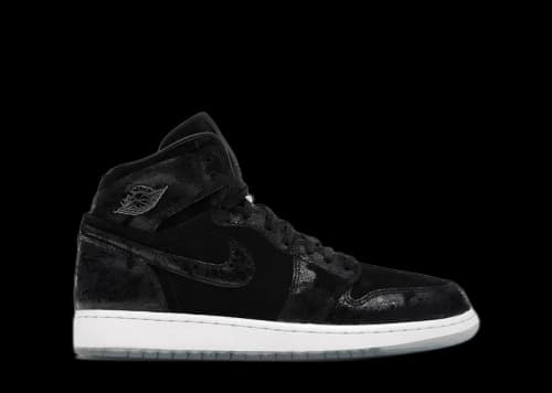 Jordan 1 Retro High Heiress Black Suede (GS)