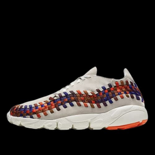 Nike Air Footscape Woven Light Bone Rainbow