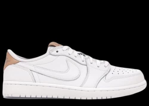 Jordan 1 Retro Low OG White Vachetta