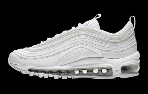 Nike Air Max 97 White Metallic Silver (GS)