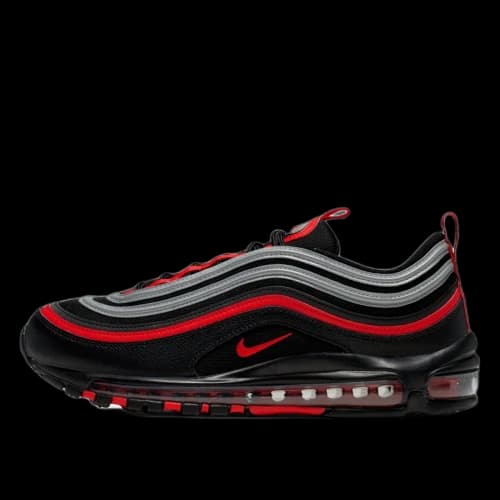 Nike Air Max 97 Black Red Silver