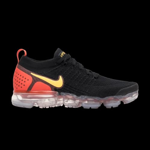 Nike Air VaporMax 2 Black Laser Orange Total Crimson