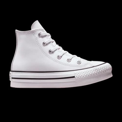 Chuck Taylor All Star Lift Platform Leather High 'White Natural Ivory'