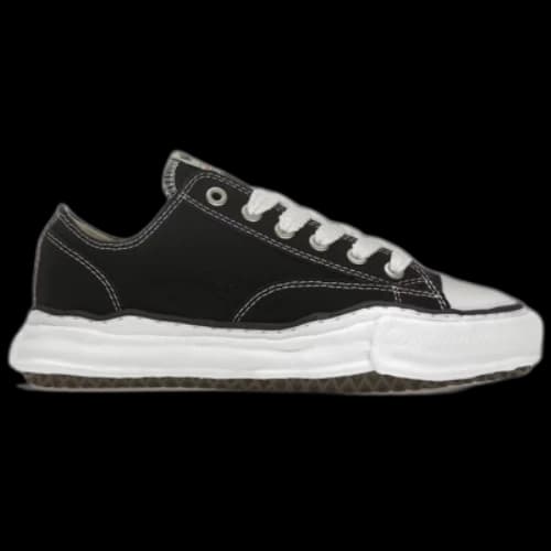 Maison Mihara Yasuhiro Peterson OG Sole Canvas Low Black