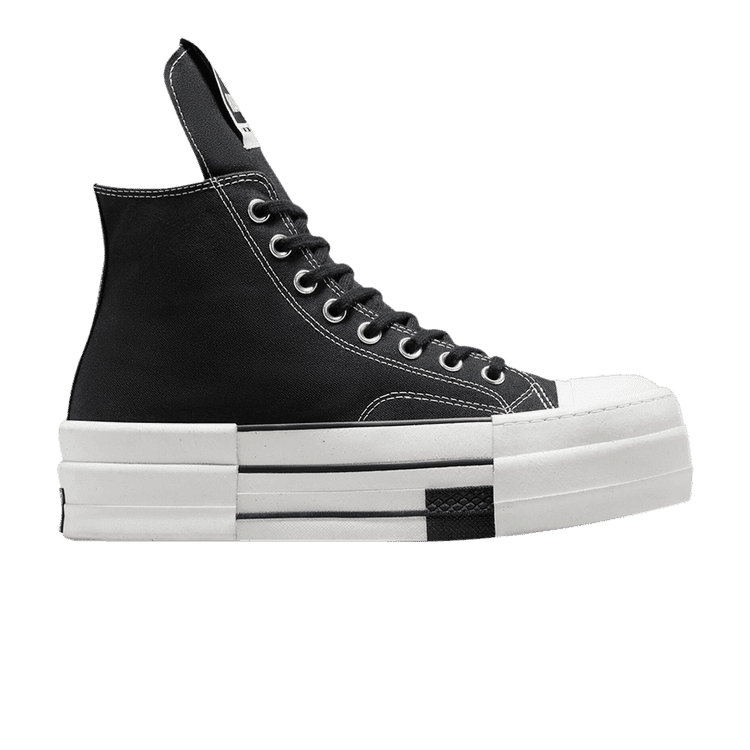 Converse DRKSHDW Chuck Taylor All Star DBL DRKSTAR Hi Rick Owens DRKSTAR Black