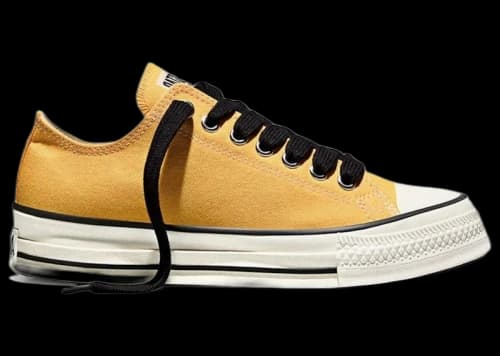 Converse Chuck Taylor All Star Throwback Low Gold Palm Black