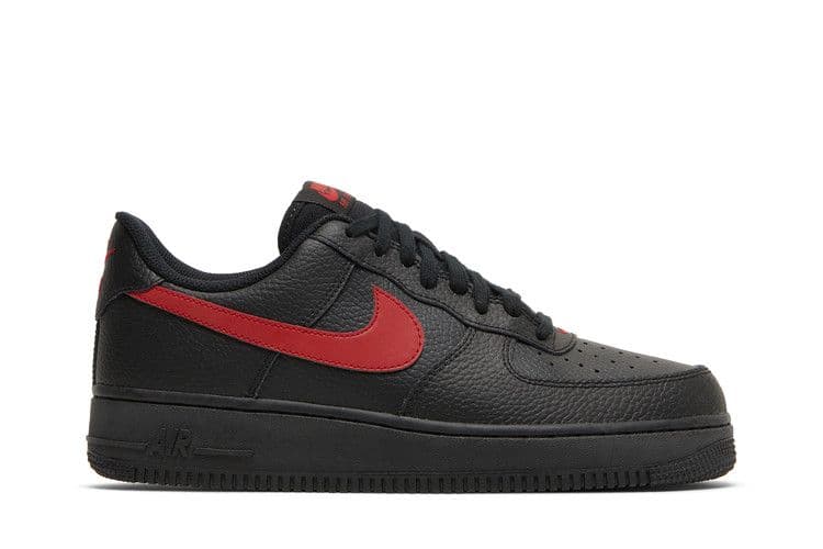 Nike Air Force 1 Low Black University Red