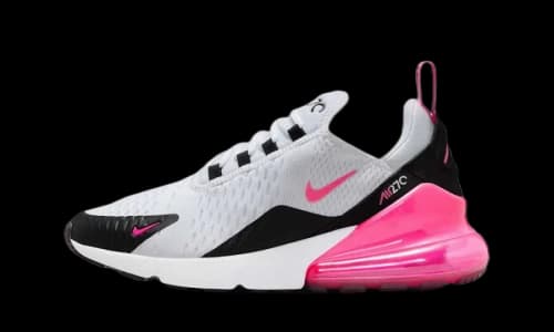 Nike Air Max 270 White Black Hyper Pink (Women's)