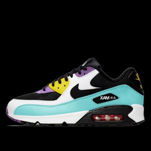 Nike Air Max 90 Black Bright Violet White
