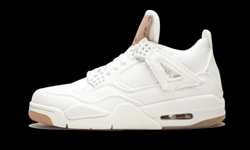 Jordan 4 Retro Levi's White (Levi's Tag)