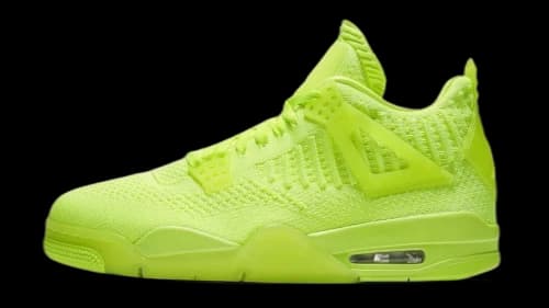 Jordan 4 Retro Flyknit Volt