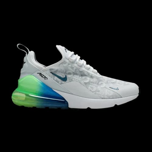 Nike Air Max 270 White Lime Blast Photo Blue
