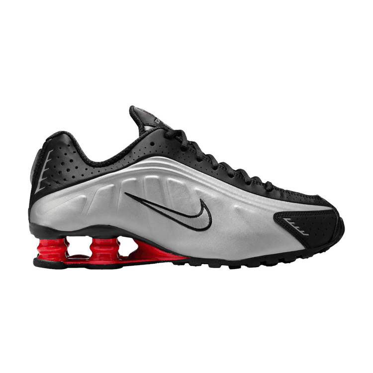 Nike Shox R4 Black Metallic Silver (2025) (Women's)