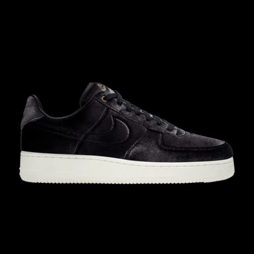 Nike Air Force 1 Low Premium 3 Velour Black