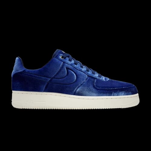 Nike Air Force 1 Low Premium 3 Velour Blue Void